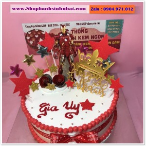 Bánh Sinh Nhật Siêu Nhân - US158